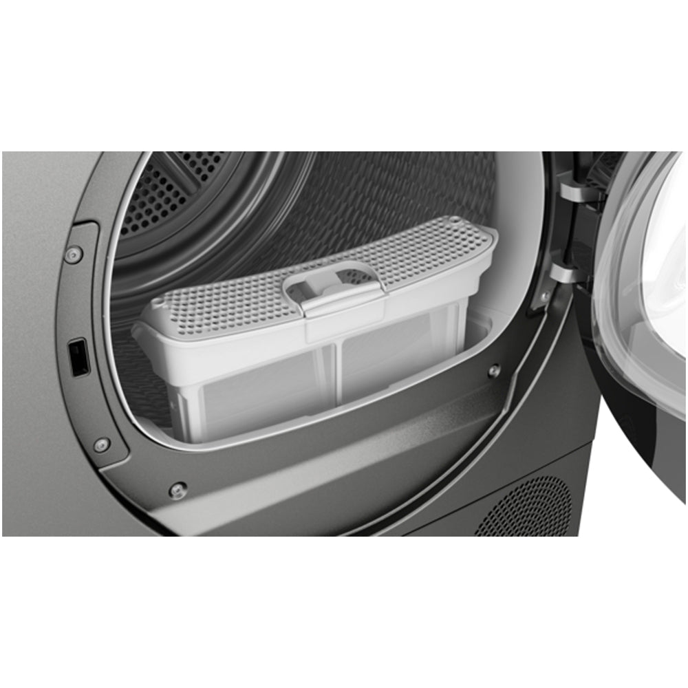 Bosch WQG245R1GB Series 6 9kg Heat Pump Tumble Dryer Graphite - A+++ Rated