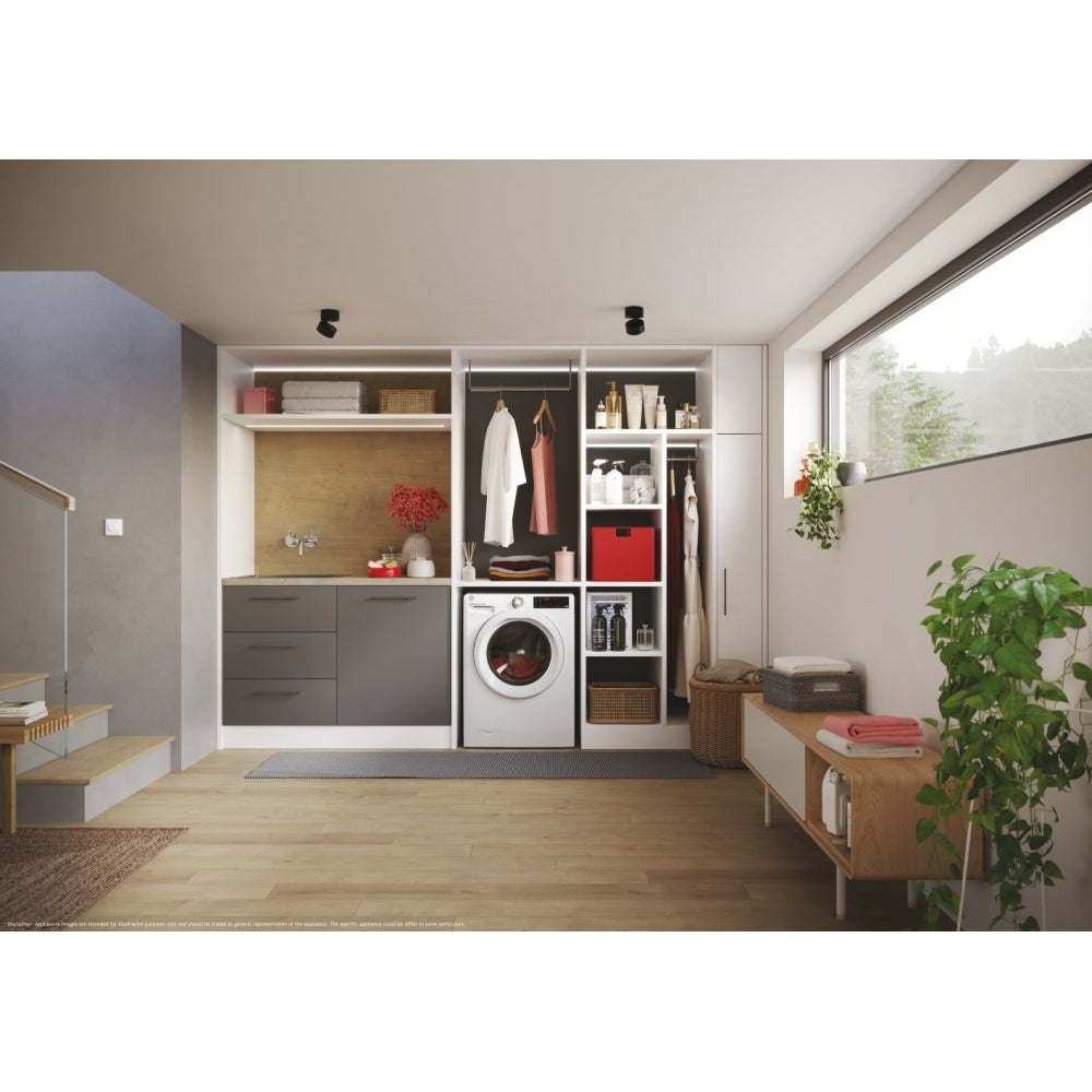 Hoover H3WPS486TAM6-80 8kg 1400 Spin Freestanding Washing Machine White A Rated