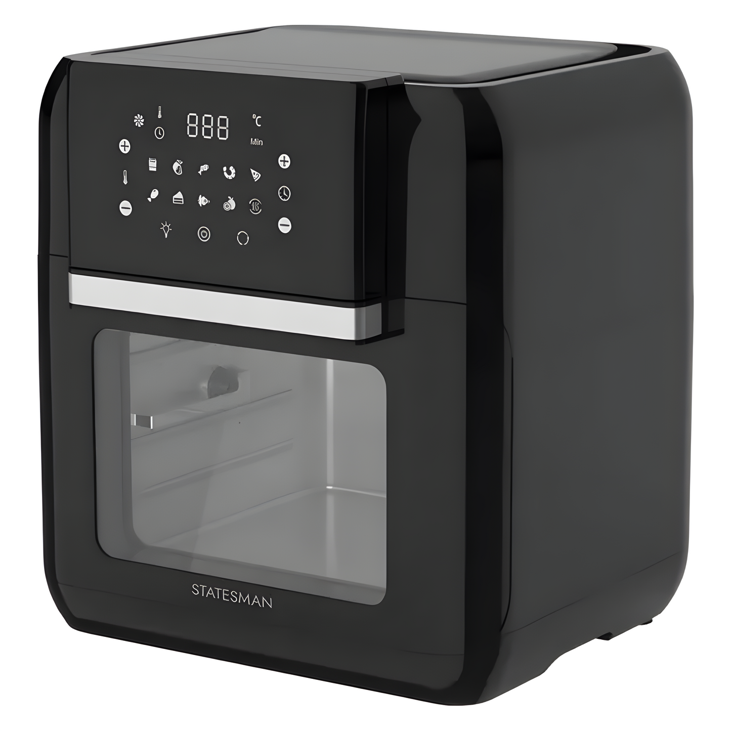 Statesman SKAO11015BK - Black Air Fryer Oven